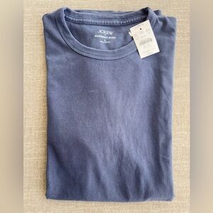 J. Crew Men's Navy Short Sleeve Tee